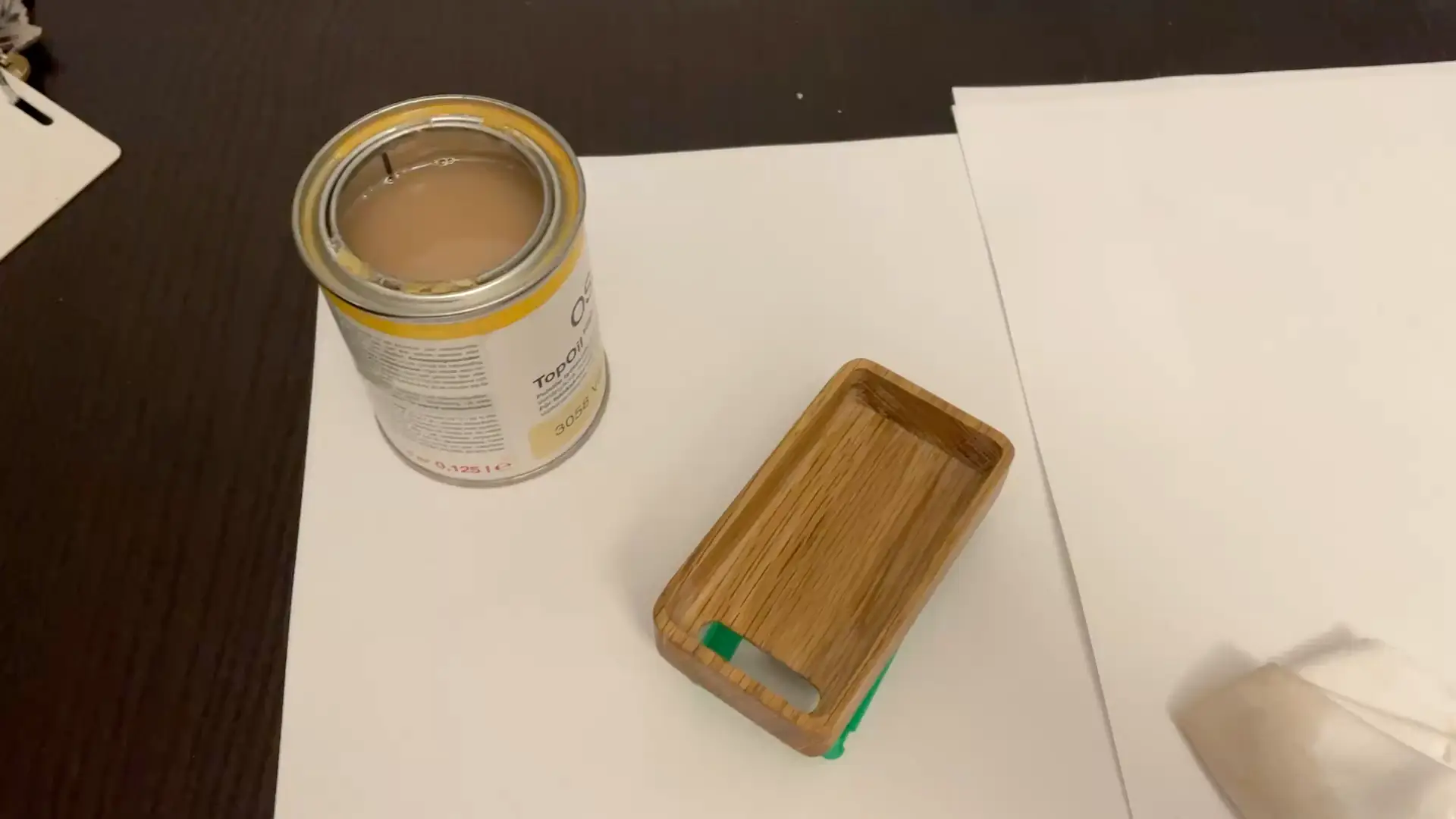 Oil finish